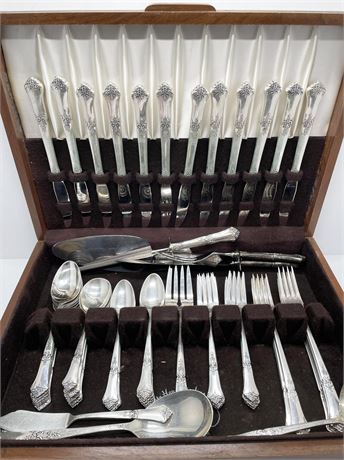 68-Piece State House Sterling Silver Flatware Set