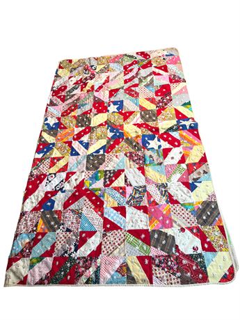 96" x 84" Hand Stitched Quilt