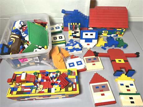 Large Lot of Vintage Legos Lot 3