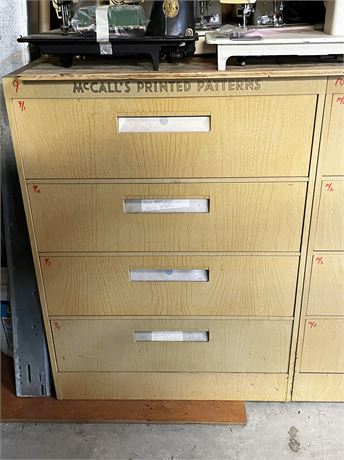 Metal Filing Cabinet Lot 1