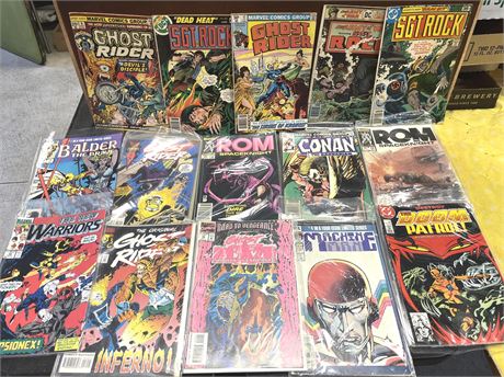 Large Vintage Comic Books Lot 2