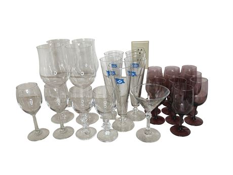 Wine and Drinking Glasses