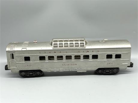 Lionel Clifton Vista Dome Car No. 2432