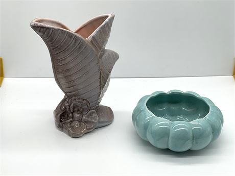 Pair of Gonder Pottery Pieces