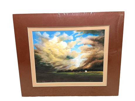 Gerald L. Rouge "Red Barn" Limited Print Local Burton Artist
