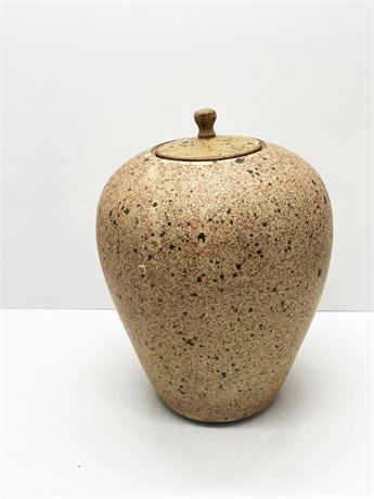 Pottery Canister