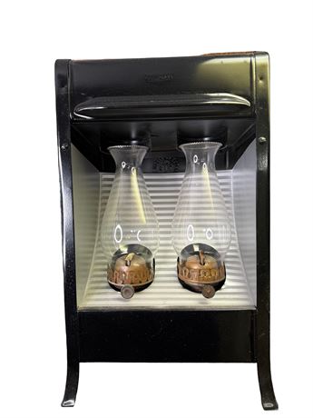 Reznor Kerosene Wall Heater w/ Two Oil Lamps