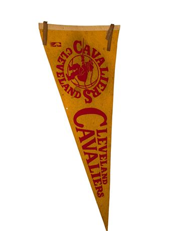 Vintage Cleveland Cavaliers Felt Pennant
