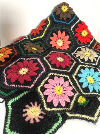 Crochet Blanket Lot #3