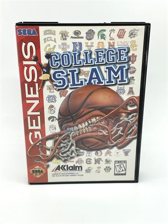 Sega Genesis College Slam Game