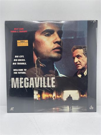 SEALED Megaville Laser Disc