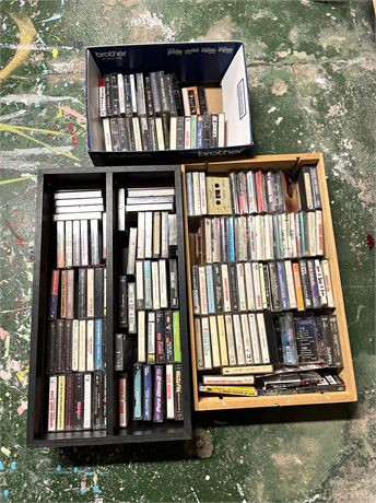 Vintage Cassette Tape Lot