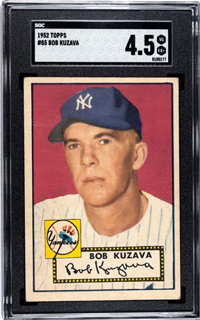 Bob Kuzava #85 - 1952 Topps