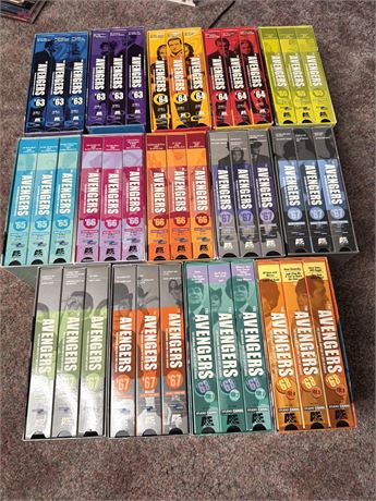 The Avengers TV Show 1963-68 VHS Collection
