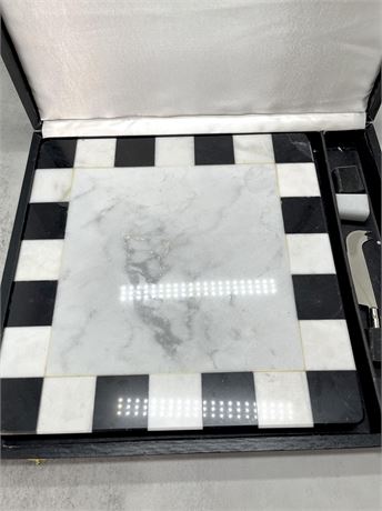 Neiman Marcus Marble Cheese Tray