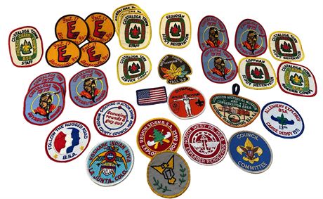 Vintage Scout Patch Lot 1