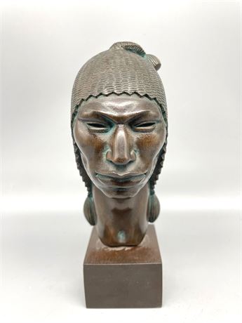 Incan Warrior Wood Sculpture