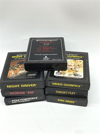 Atari Video Game Cartridge Lot