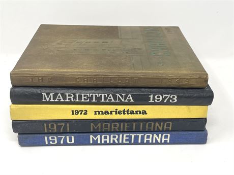 Mariettana & Carillon Yearbooks