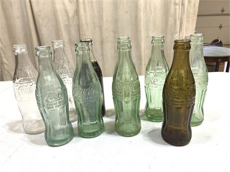 Vintage Coca Cola Bottles