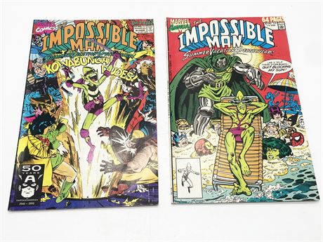 The Impossible Man #1 #2