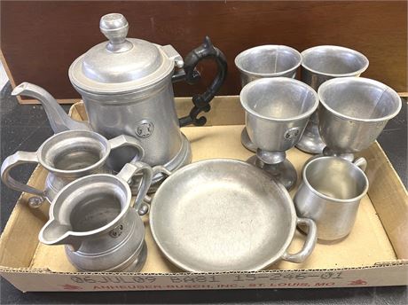 Wilton Armetale Bicentennial Pewter Lot