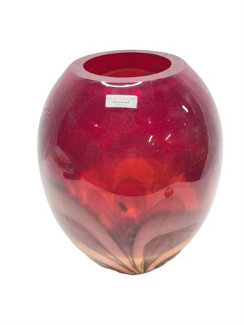 Waterford Evolution Art Glass Vase