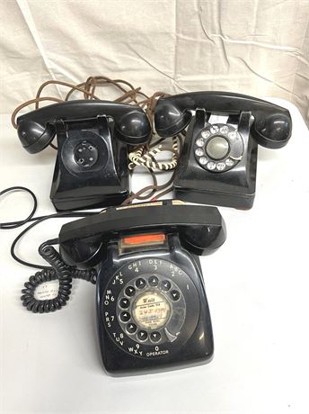 Rotary Phone Lot