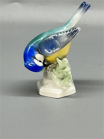 Eurasian Blue Tit Figurine