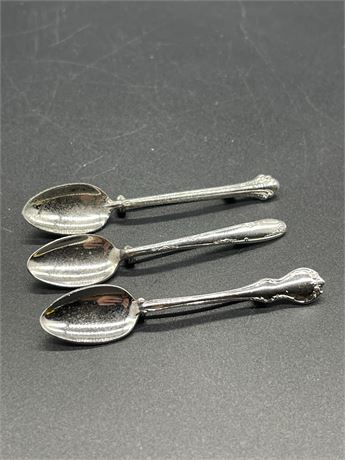 Three (3) Spoon Pins