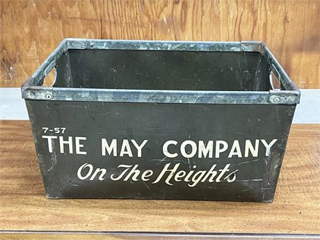 The May Company Mail Bin