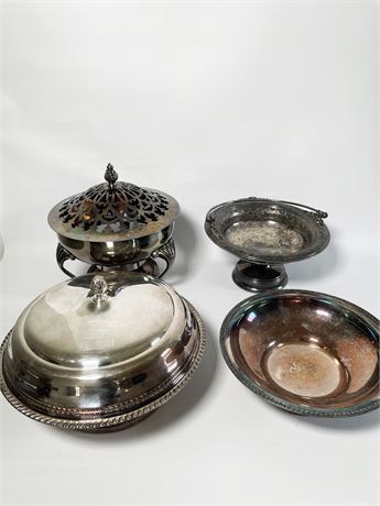 Assorted Silverplate Lot 2