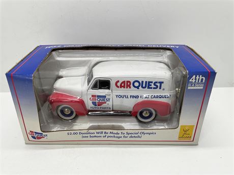 CarQuest Diecast Collectible in Car