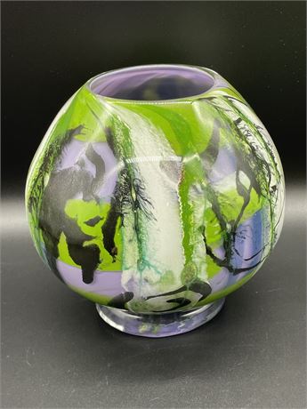 Blown Glass Bud Vase