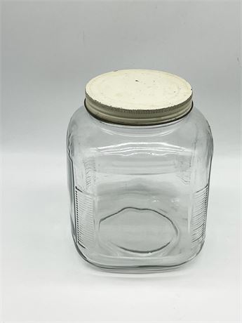 Large Glass Cookie Jar #2