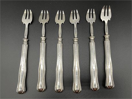 Sterling Silver Cocktail Forks