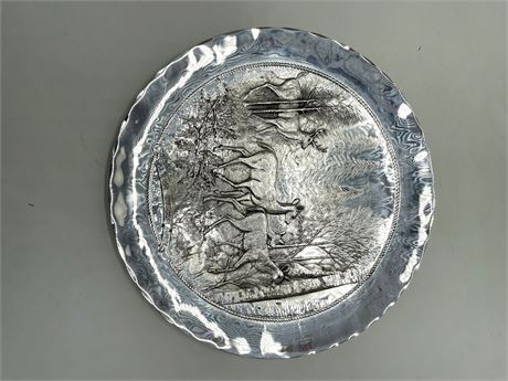 Sterling Silver Wendell August Forge Plate Lot 2