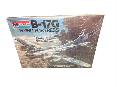 Monogram B-17G Flying Fortress Plastic Model Kit