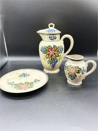 Handpainted Pottery Pieces