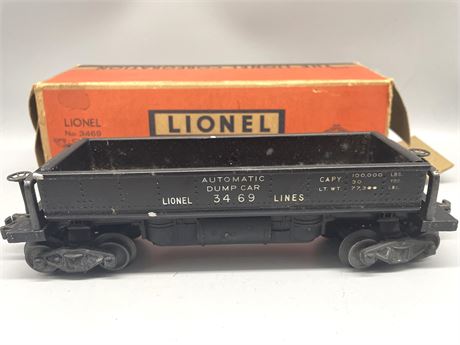Lionel Coal Dump Car No. 3469
