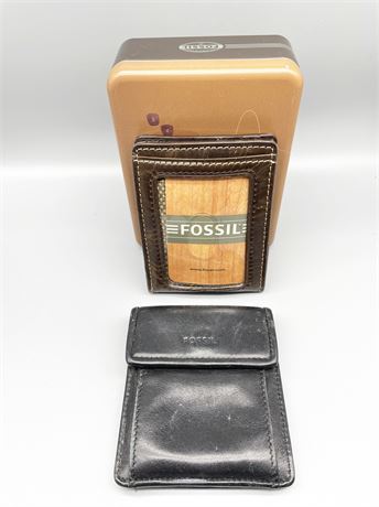 NEW Fossil Wallets