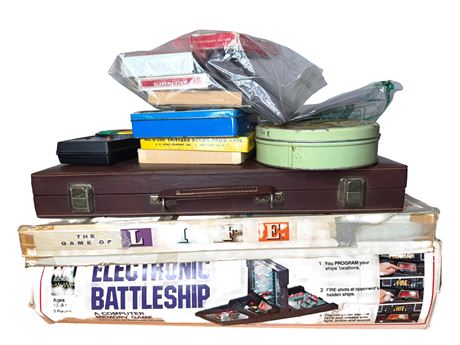 Vintage Board and Card Games