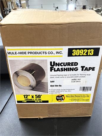 Uncured Flashing Tape 12" x 50'