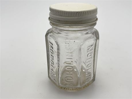 1930s Moroline Plough Bottle