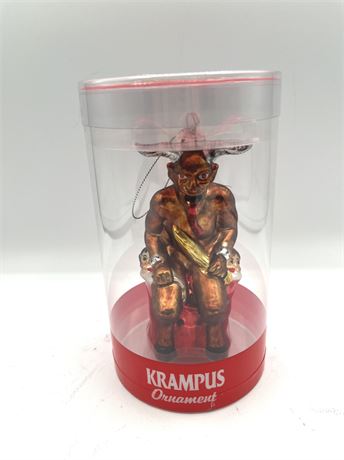 Archie McPhee Krampus Glass Ornament