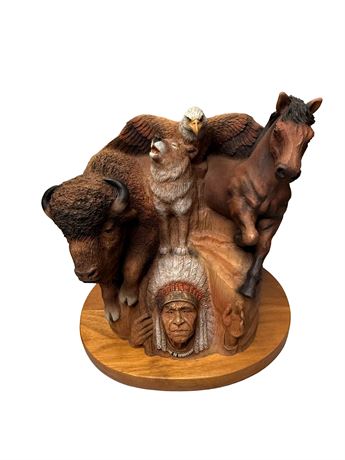 J.H. Boone Limited Edition "Wisdom Keeper" Sculpture