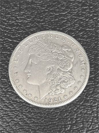 1921 Morgan Silver Dollar