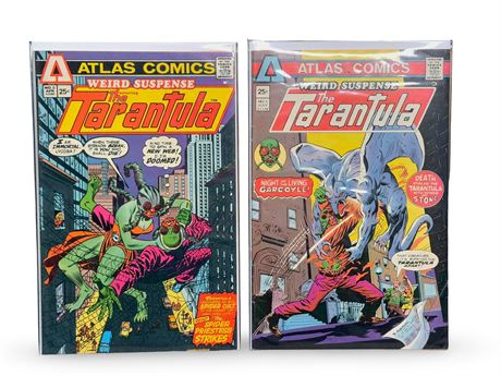 1975 Weird Suspense The Tarantula #2, #3 Comic Books