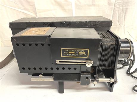 Early 1930s Spencer Lens Delineascope Model D Projector