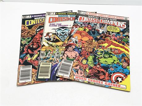 Marvel Contest of Champions #1-#3
